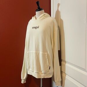 Mogul Moves Men’s Ludwig Boxing Club Spellout Elbow Patch Oversized Sweatshirt